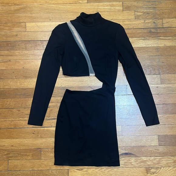 Revolve h:ours Malena Cut Out Bodycon Mini Dress, size XS - Picture 2 of 12